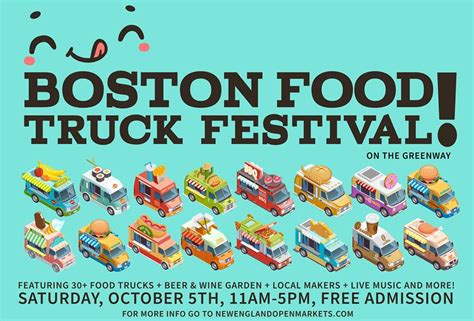 Established in 2011, boston's food truck program has grown to include over 95 food trucks occupying both public and private sites across boston. Boston Food Truck Festival on The Greenway - The Rose ...