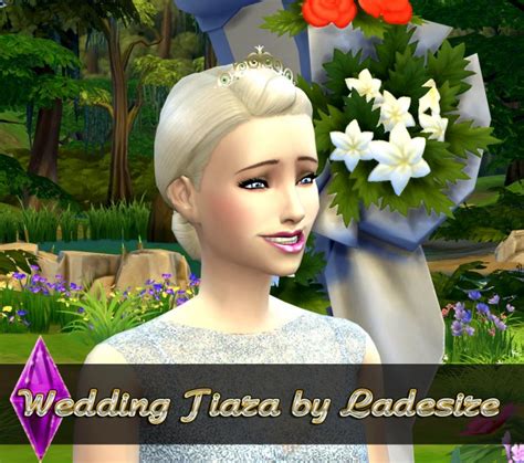 Wedding Tiara Sims 4 Headwear