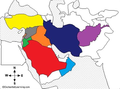 Middle East Map Quiz By Survivormarc