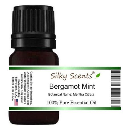 Bergamot Mint Essential Oil Mentha Citrata 100 Pure And Natural