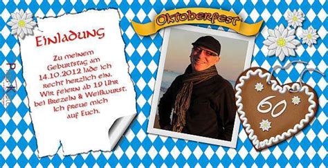 Tipps für die einladung zum 70. Einladungskarten "Oktoberfest"