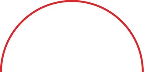 Circle Circle Half Circle Transparent Red Free Transparent Png