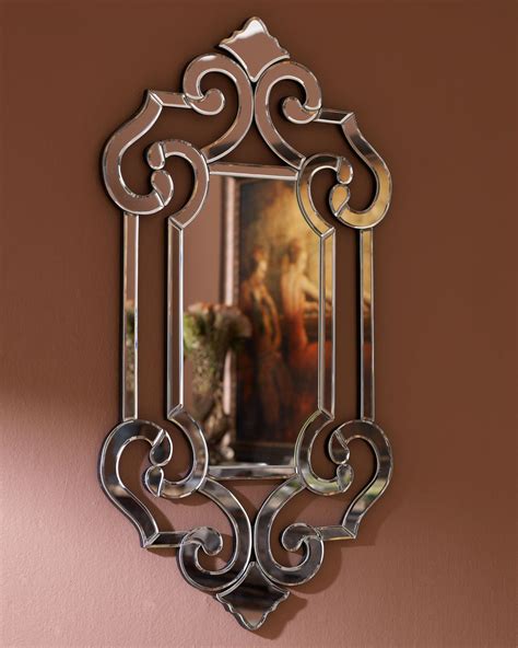Beveled Scroll Mirror Horchow Mirror Wall Collage Oversized Wall