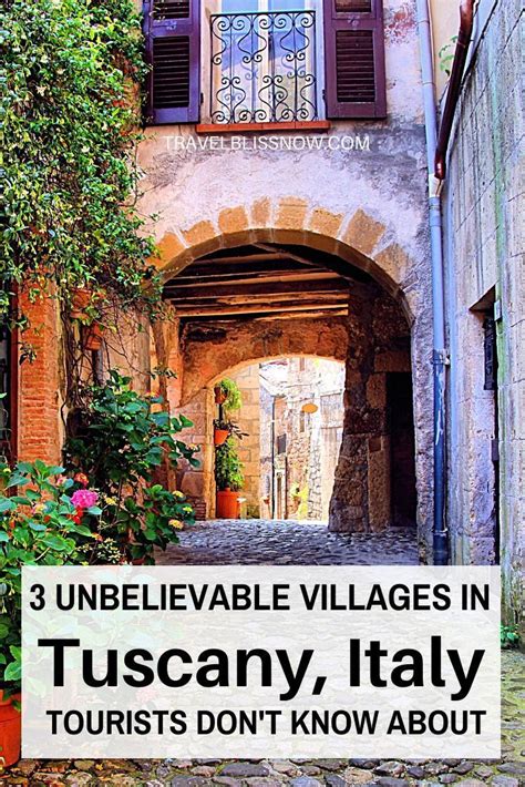 Get This Guide To 3 Unique Villages In Tuscany Pitigliano Sovana And