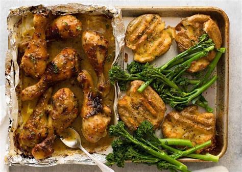 Honey Mustard Baked Chicken Drumsticks Recipetin Eats