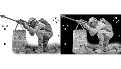 Sniper With 50 Cal Airbrush Stencil Hd Stencils Llc
