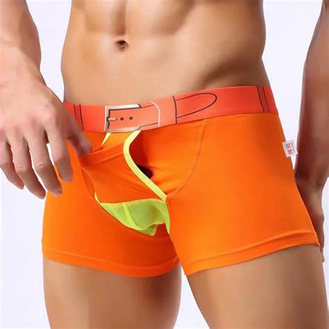 Breathable Panties Men Male Penis Pouch U Convex Underwear Men S Boxer