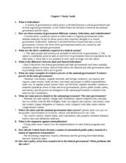 Political Science Study Resources