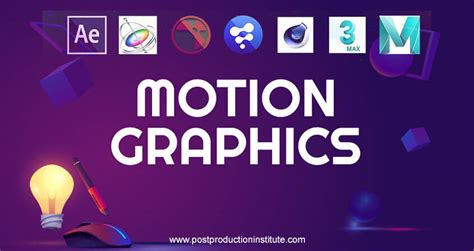 Popular Motion Graphic Software Post Production