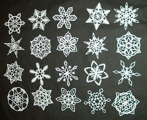 I've created a small movie to show you how to cut them so that they are pretty and lacy. How to Make 6-Pointed Paper Snowflakes: 11 Steps (with ...