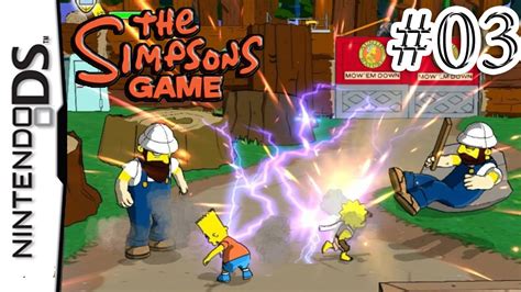 The Simpsons Game Nintendo Ds Walkthrough Part 3 Full Hd Youtube