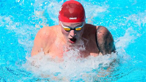 Adam peaty is the best breaststroker in the world. Adam Peaty denied golden double at 2018 Commonwealth Games