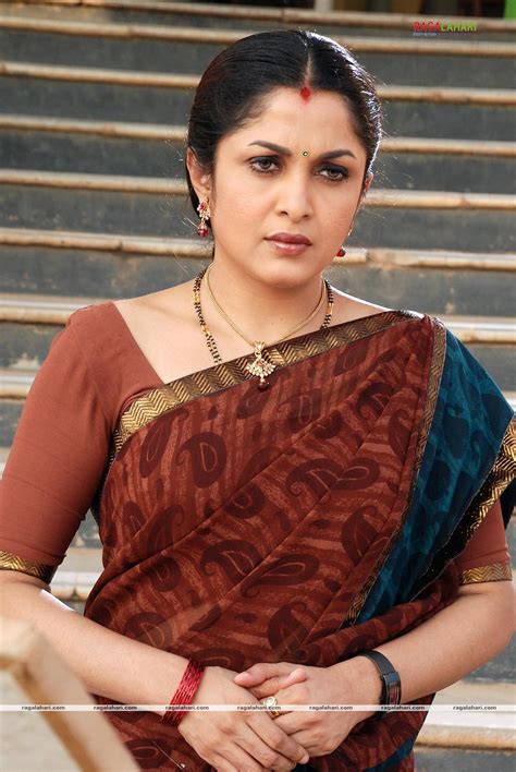 Film Actress Photos Ramya Krishnan Hot In Saree Unseen