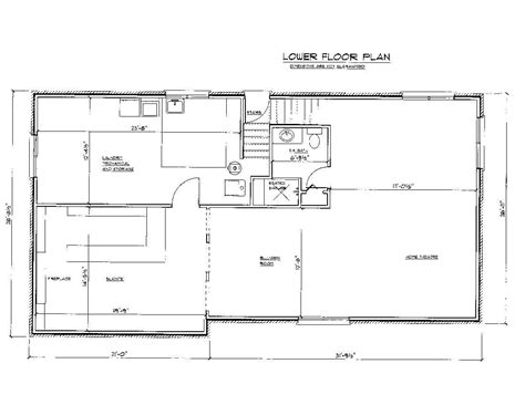 First Floor Plan Drawing Enlarge House Plans 69911