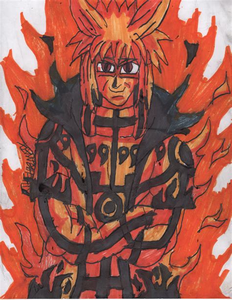 Original Enhanced Bijuu Minato By Chahlesxavier On Deviantart