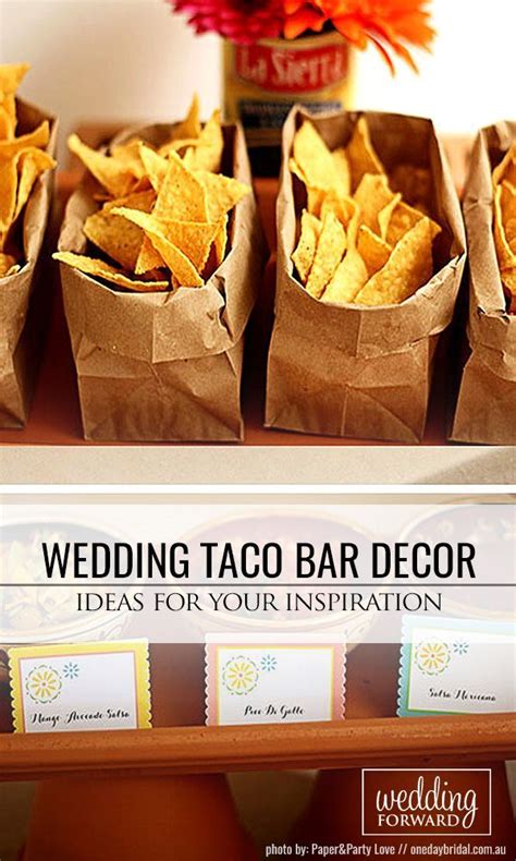 How To Decorate Wedding Taco Bar Wedding Forward Taco Bar Wedding Taco Bar Wedding Bar