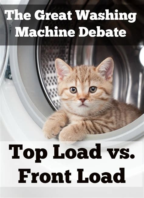 The Great Washing Machine Debate Home Ec 101