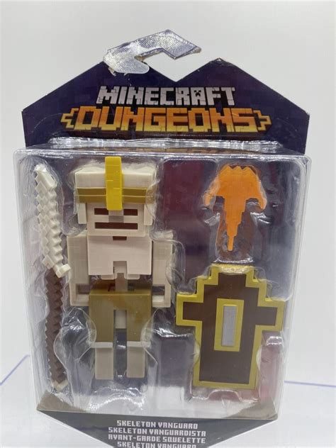 Minecraft Dungeons Skeleton Vanguard 325 Action Figure Mattel Mojang