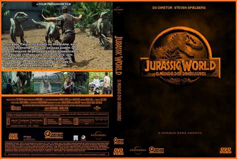 Capas Dvd R Gratis Jurassic World O Mundo Dos Dinossauros