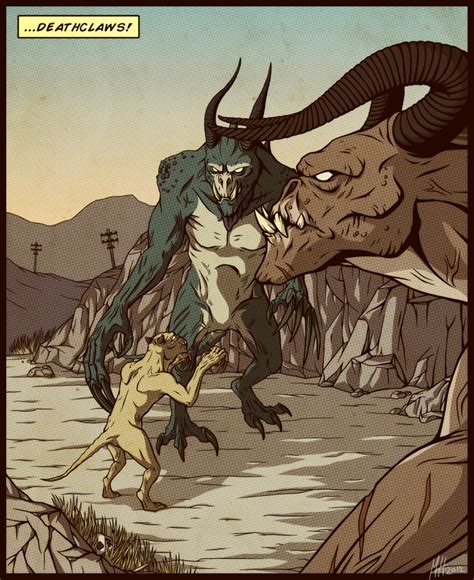Deathclaws By Northwing On Deviantart Fallout Art Fallout