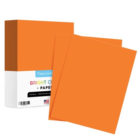Bright Color Paper Regular 24lb 1 Ream Of 500 Papers Per Pack 85 X