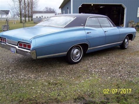 1967 Chevrolet Caprice Used Automatic Rwd 4 Door Coupe Chevy For Sale
