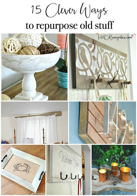 Clever Ways To Repurpose And Upcycle Old Stuff H2obungalow