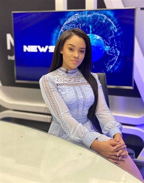 Most Beautiful South African News Anchor Setting The Internet On Fire