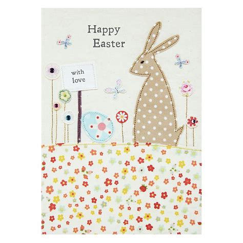 With Love Happy Easter Bunny Easter Card Happy Easter Bunny Easter