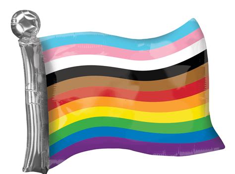 Buy Supershape Lgbtq Rainbow Flag Balloons For Only 4 21 Cad By Anagram Balloons Online