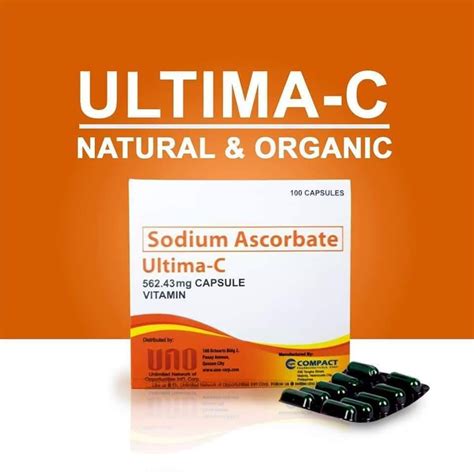 Pampataba Na Vitamins Ultima C Sodium Ascorbate 30caps Weight