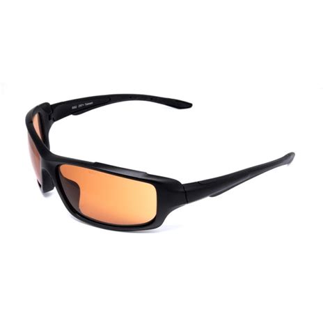 Maxx Safety Series 2 Mens Sunglasses Black Frame Hd Amber Lens