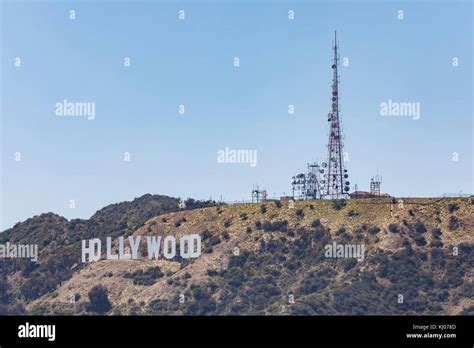 The Hollywood Sign Is An American Cultural Icon And Landmark Located In