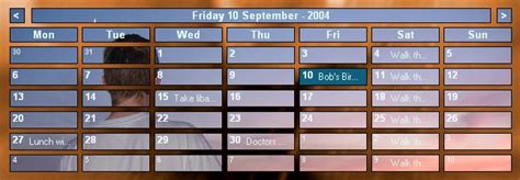 Desktop Calendar A Simple Calendar That Sits On Your Desktop