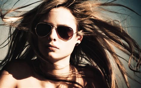 Hintergrundbilder Gesicht Frau Modell Porträt Lange Haare Sonnenbrille Brille