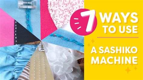 Maura Kang 7 Ways To Use A Sashiko Machine Sashiko Is A Hand Technique