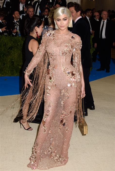 Kylie Jenner Costume Institute Gala 2017 Formal Dresses Long