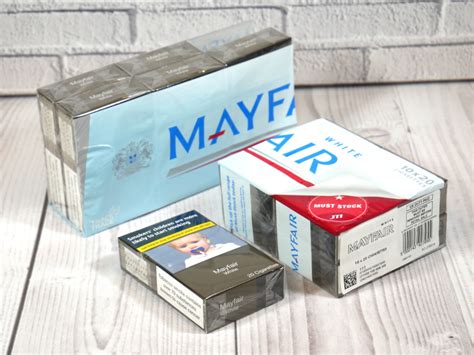 Mayfair Kingsize White Cigarettes 10 Packs Of 20