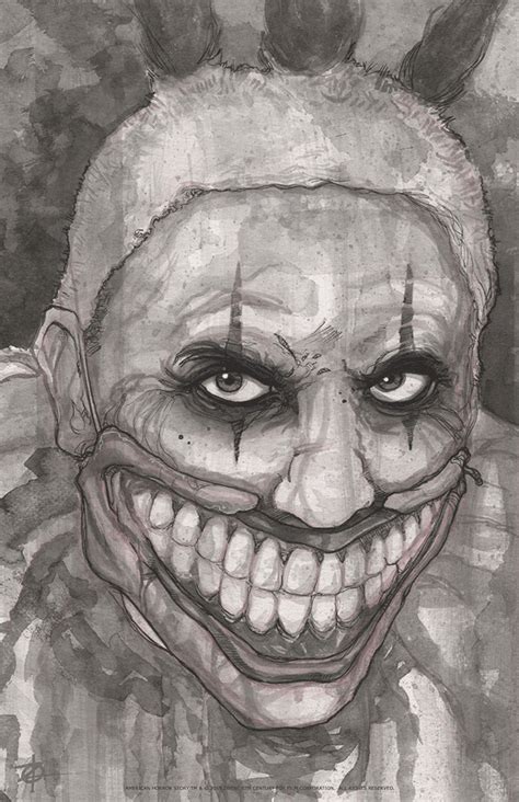 Twisty The Clown By Chris Oz Fulton Horror Artwork Horror Art