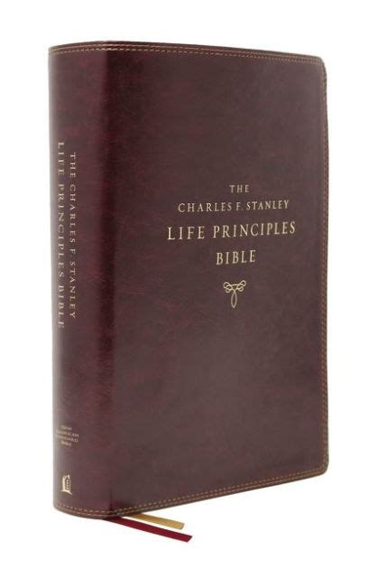 Nasb Charles F Stanley Life Principles Bible 2nd Edition