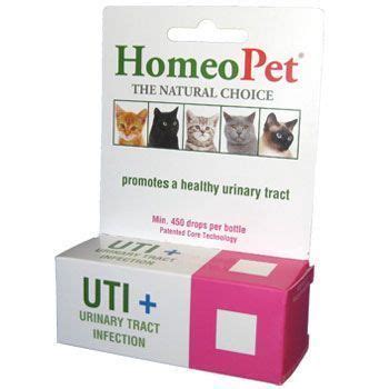 This is a very serious veterinary problem being an older cat: HomeoPet Feline Urinary Tract Infection Supplement ...