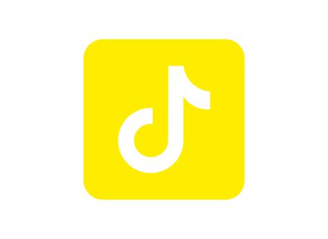 Download Yellow Tiktok Logo Png And Vector Pdf Svg Ai Eps Free