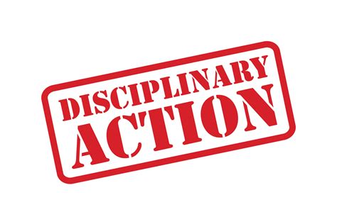 Disciplinary Action Sign • Dc Employment Solicitors