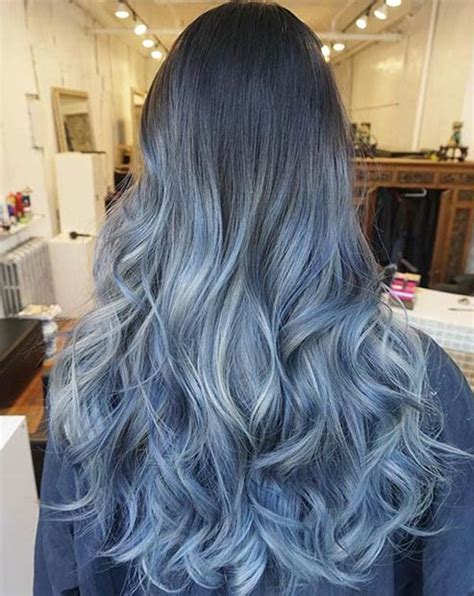21 Bold And Beautiful Blue Ombre Hair Color Ideas Stayglam