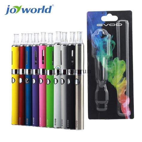 Colored Smoke E Cig Ego Starter Kit Mt3 Evod Atomizer Kits E Cigarette