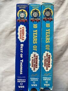 Lot Of 3 Vintage Collectors Edition Thomas The Tank Engine Friends