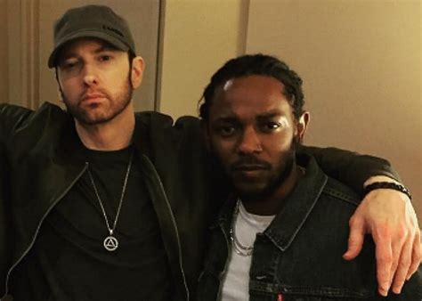 Exclusive Eminem And Kendrick Lamar Visited Universal Music Office In