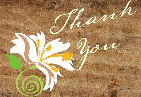 10 Rustic Thank You Cards Free Sample Example Format Download