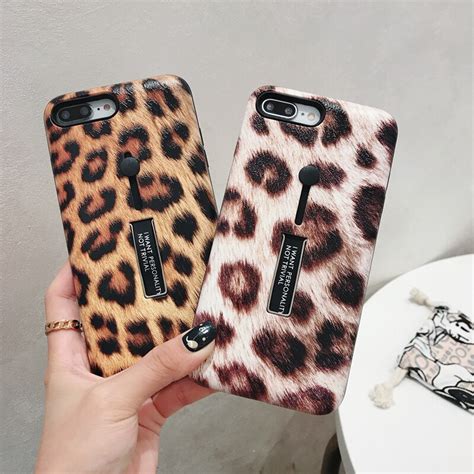 Fashion Leopard Print Pattern Phone Case For Iphone Xs Max Xr X Hide