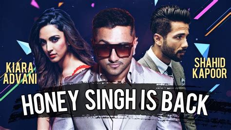 Yo Yo Honey Singh Is Back With 2 Big Songs Shahid Kapoor Love Ratri